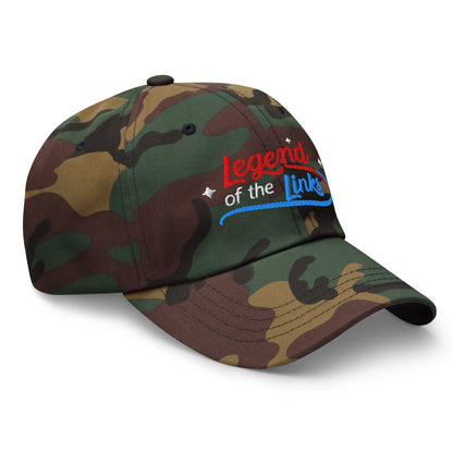 Legend of the Links Embroidered Golf Cap - Funny Golf Tee by Swing Epic