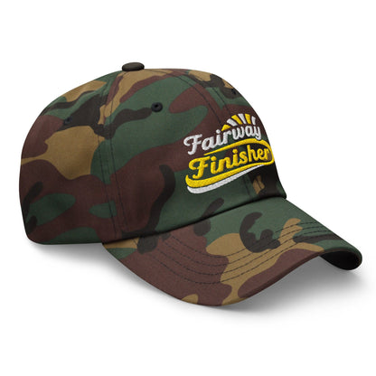 Fairway Finisher Embroidered Golf Cap - Funny Golf Tee by Swing Epic