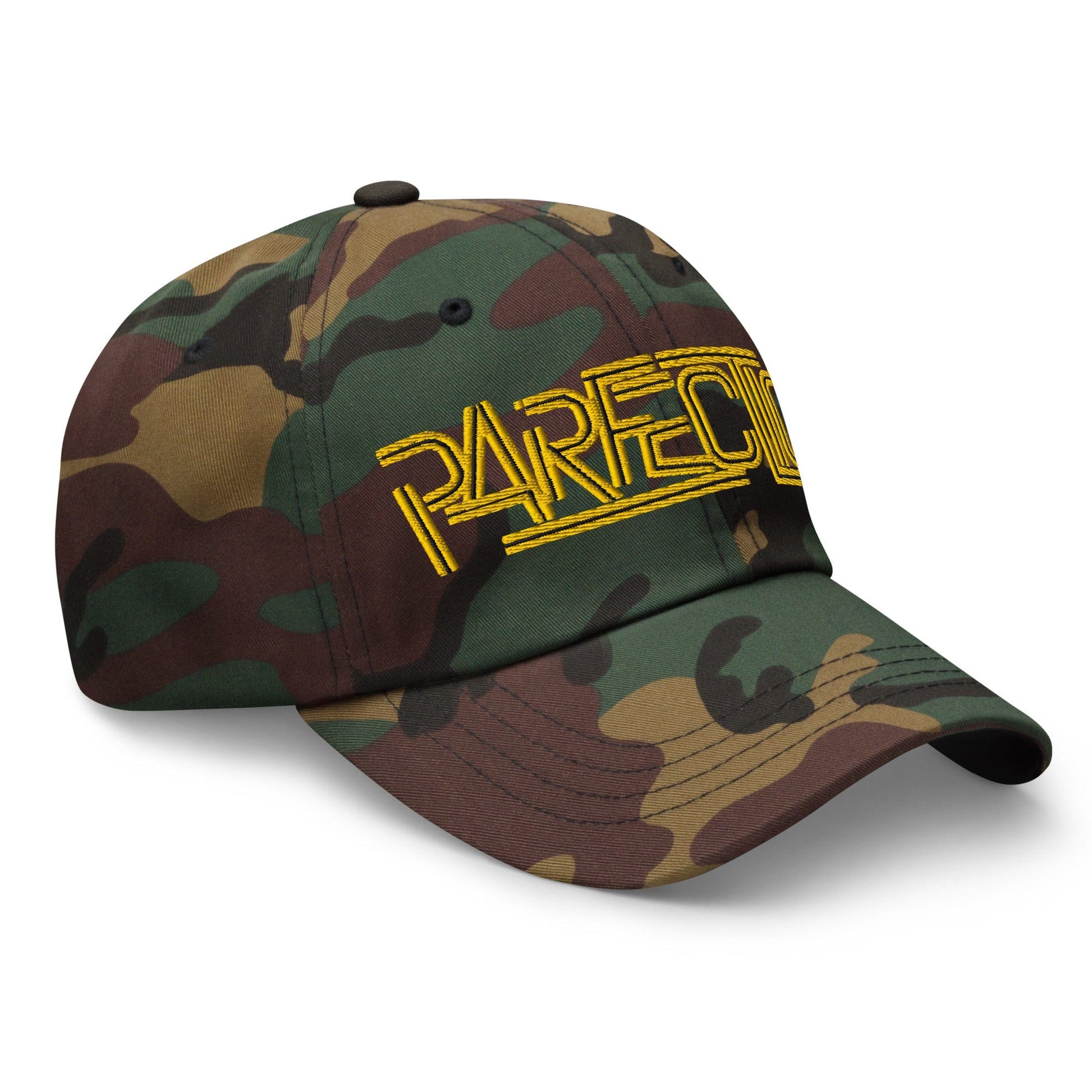 Parfection Script Embroidered Golf Cap - Funny Golf Tee by Swing Epic