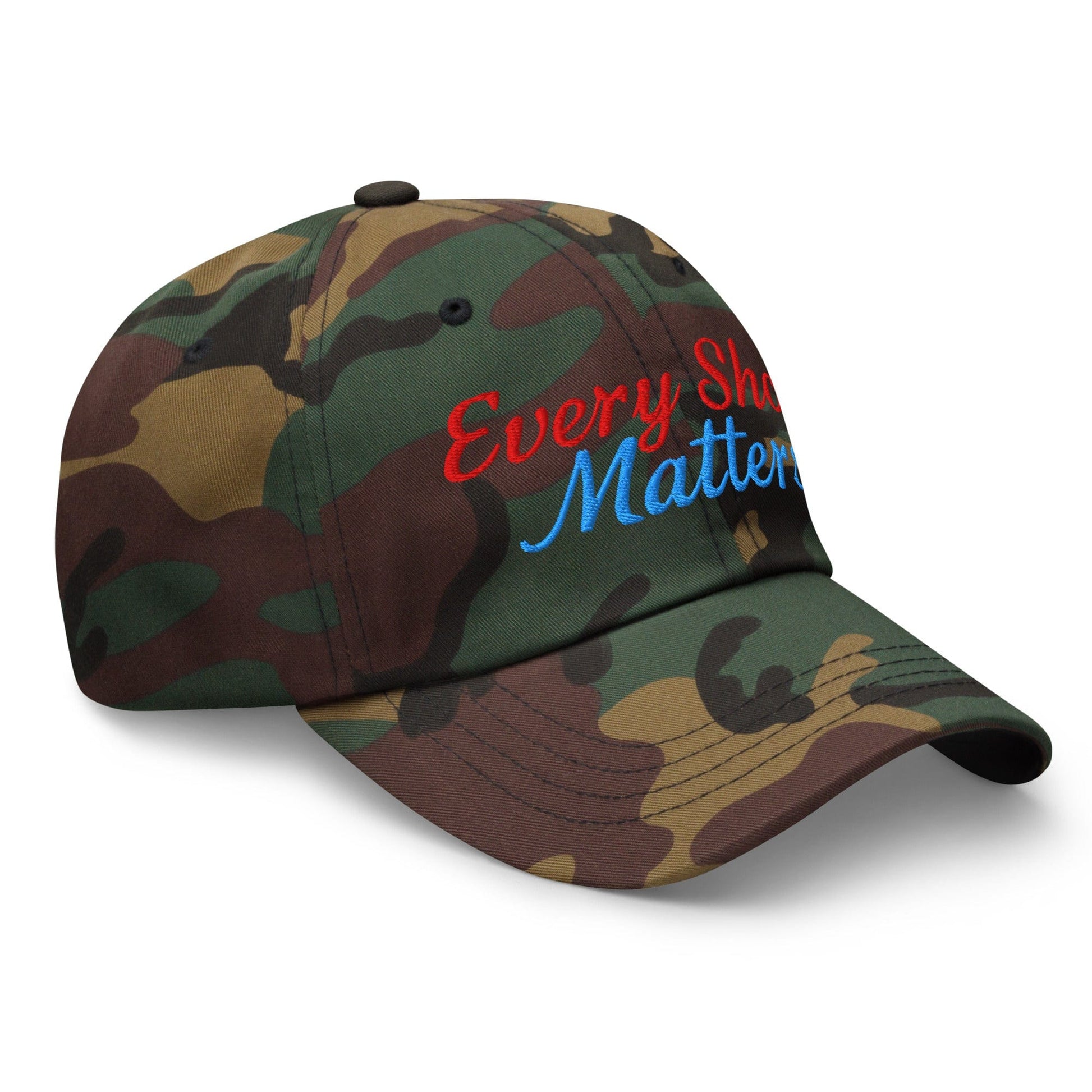 Every Shot Matters Fun Embroidered Golf Cap - Funny Golf Tee by Swing Epic