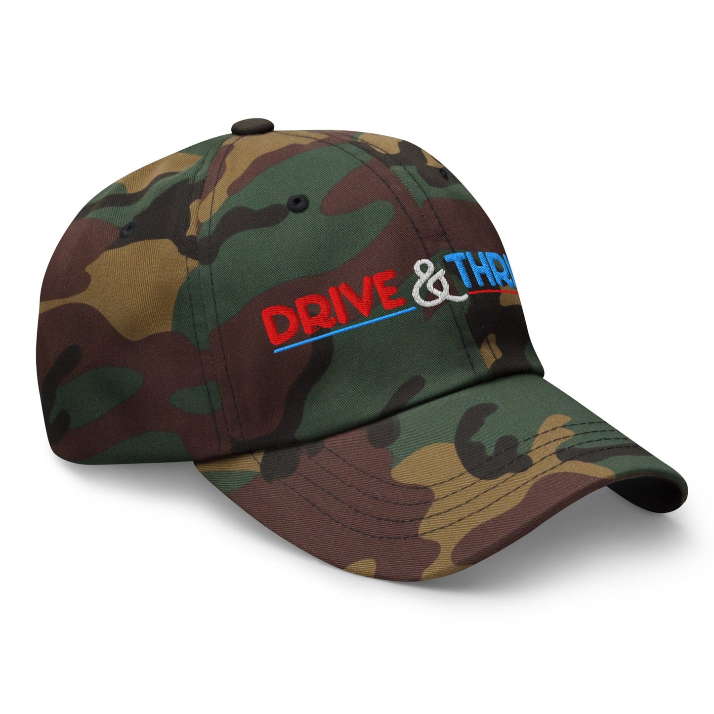 Drive & Thrive Embroidered Golf Cap - Funny Golf Tee by Swing Epic