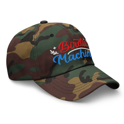 Birdie Machine Embroidered Golf Cap - Funny Golf Tee by Swing Epic