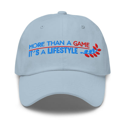 More Than a Game It's a Lifestyle Embroidered Golf Cap - Funny Golf Tee by Swing Epic