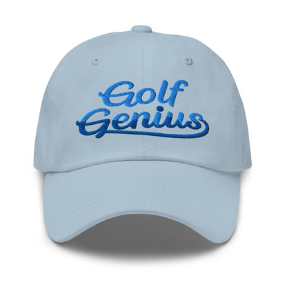 Golf Genius Quirky Fun Spirit Embroidered Golf Cap - Funny Golf Tee by Swing Epic