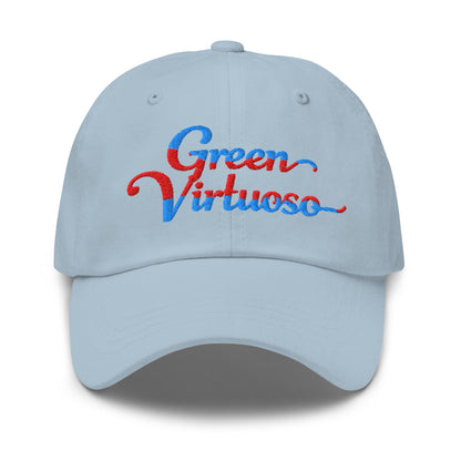 Green Virtuoso Engaging Fun Spirit Embroidered Golf Cap - Funny Golf Tee by Swing Epic