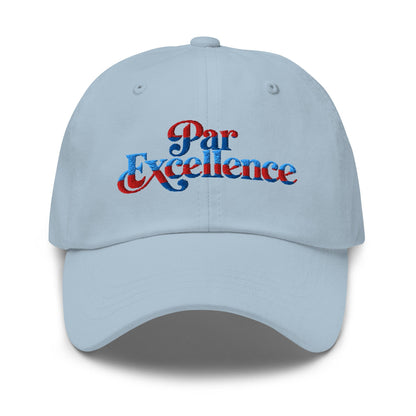 Par Excellence Embroidered Golf Cap - Funny Golf Tee by Swing Epic