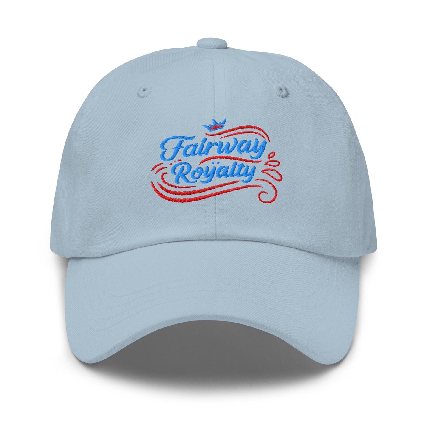 Fairway Royalty Swirls Leaf Detailed Embroidered Golf Cap - Funny Golf Tee by Swing Epic