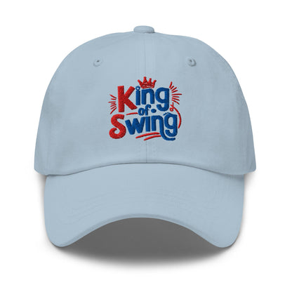 King of Swing Embroidered Golf Cap - Funny Golf Tee by Swing Epic