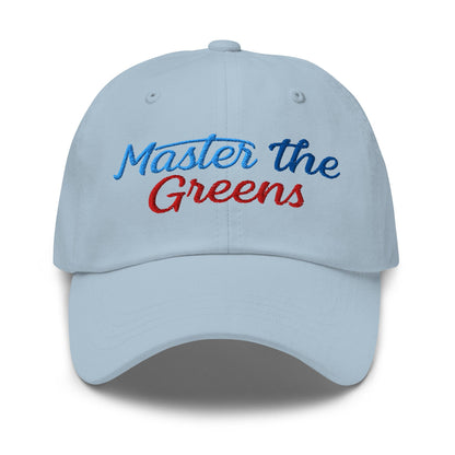 Master the Greens Embroidered Golf Cap - Funny Golf Tee by Swing Epic