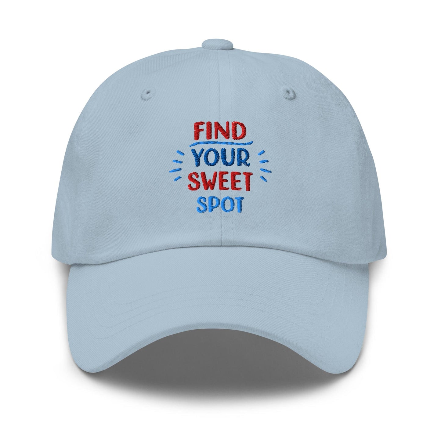 Find Your Sweet Spot Embroidered Golf Cap - Funny Golf Tee by Swing Epic