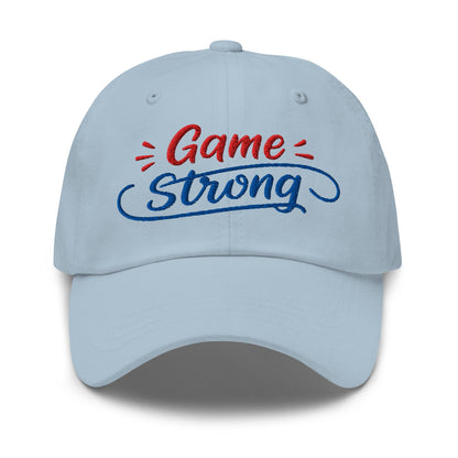 Game Strong Embroidered Golf Cap - Funny Golf Tee by Swing Epic