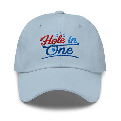Hole in One Embroidered Golf Cap - Funny Golf Tee by Swing Epic