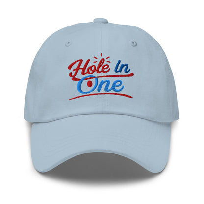 Hole in One Embroidered Golf Cap - Funny Golf Tee by Swing Epic