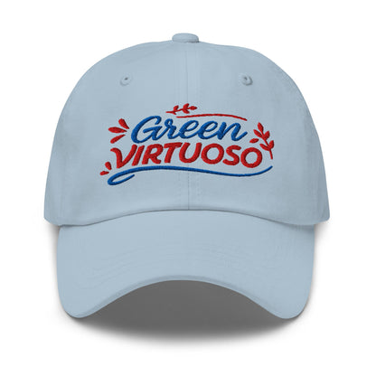 Green Virtuoso Masterpiece Design Embroidered Golf Cap - Funny Golf Tee by Swing Epic