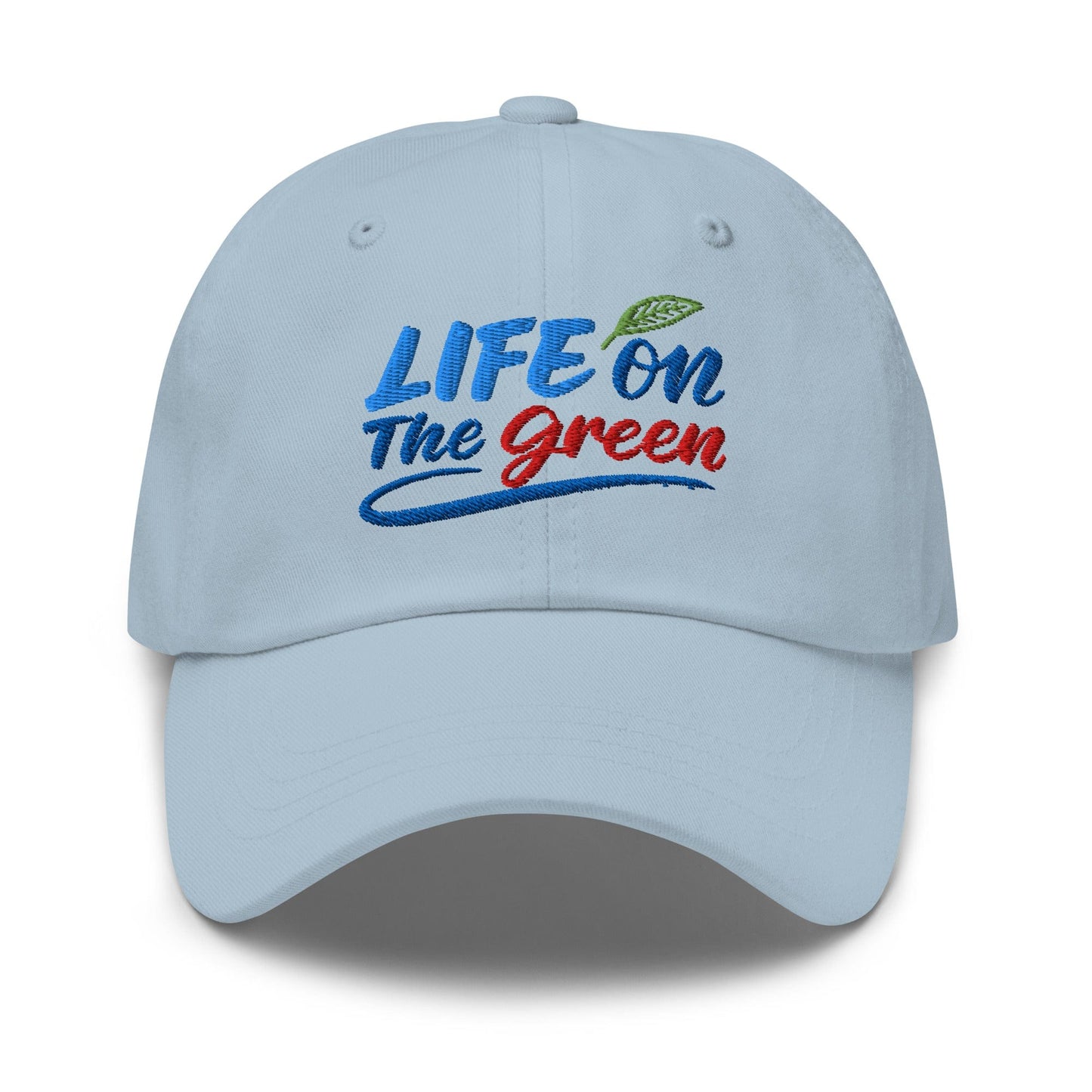 LIFE on The Green Embroidered Golf Cap - Funny Golf Tee by Swing Epic