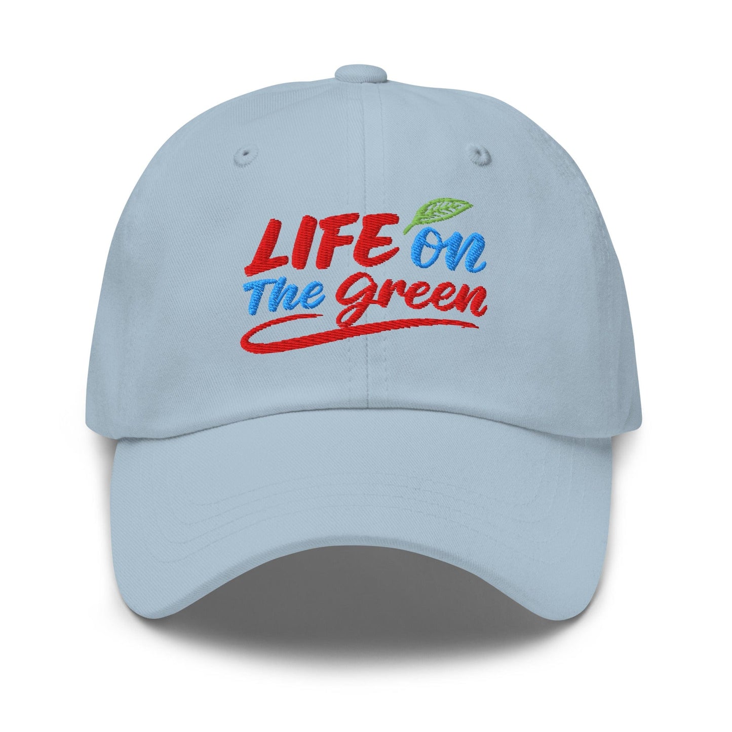 LIFE on The Green Embroidered Golf Cap - Funny Golf Tee by Swing Epic