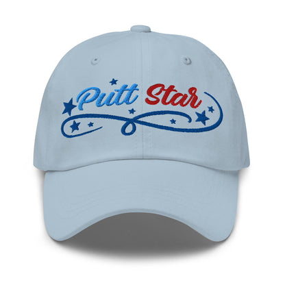 Putt Star Embroidered Golf Cap - Funny Golf Tee by Swing Epic