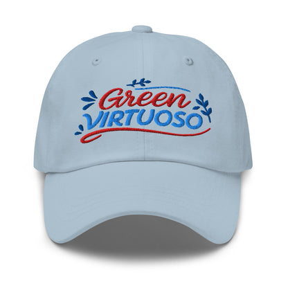 Green Virtuoso Masterpiece Design Embroidered Golf Cap - Funny Golf Tee by Swing Epic