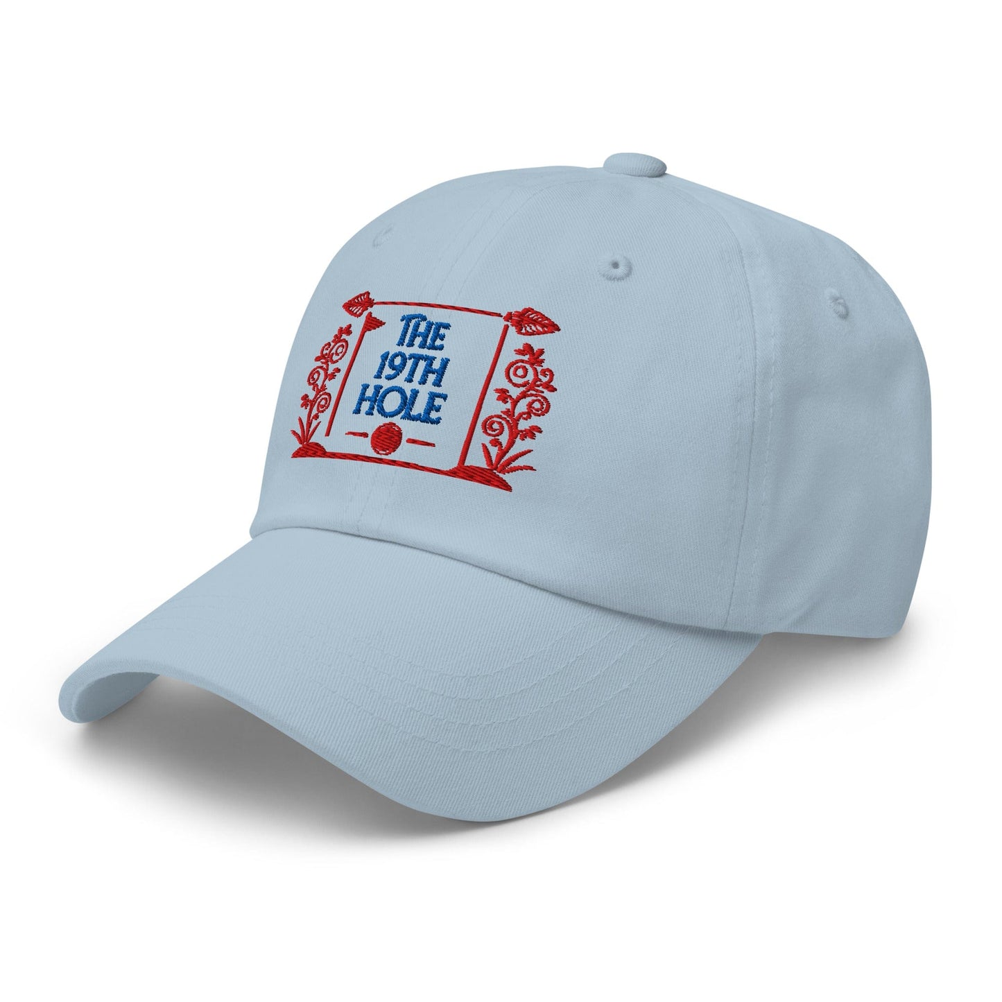 The 19th Hole Fun Embroidered Golf Cap - Funny Golf Tee by Swing Epic