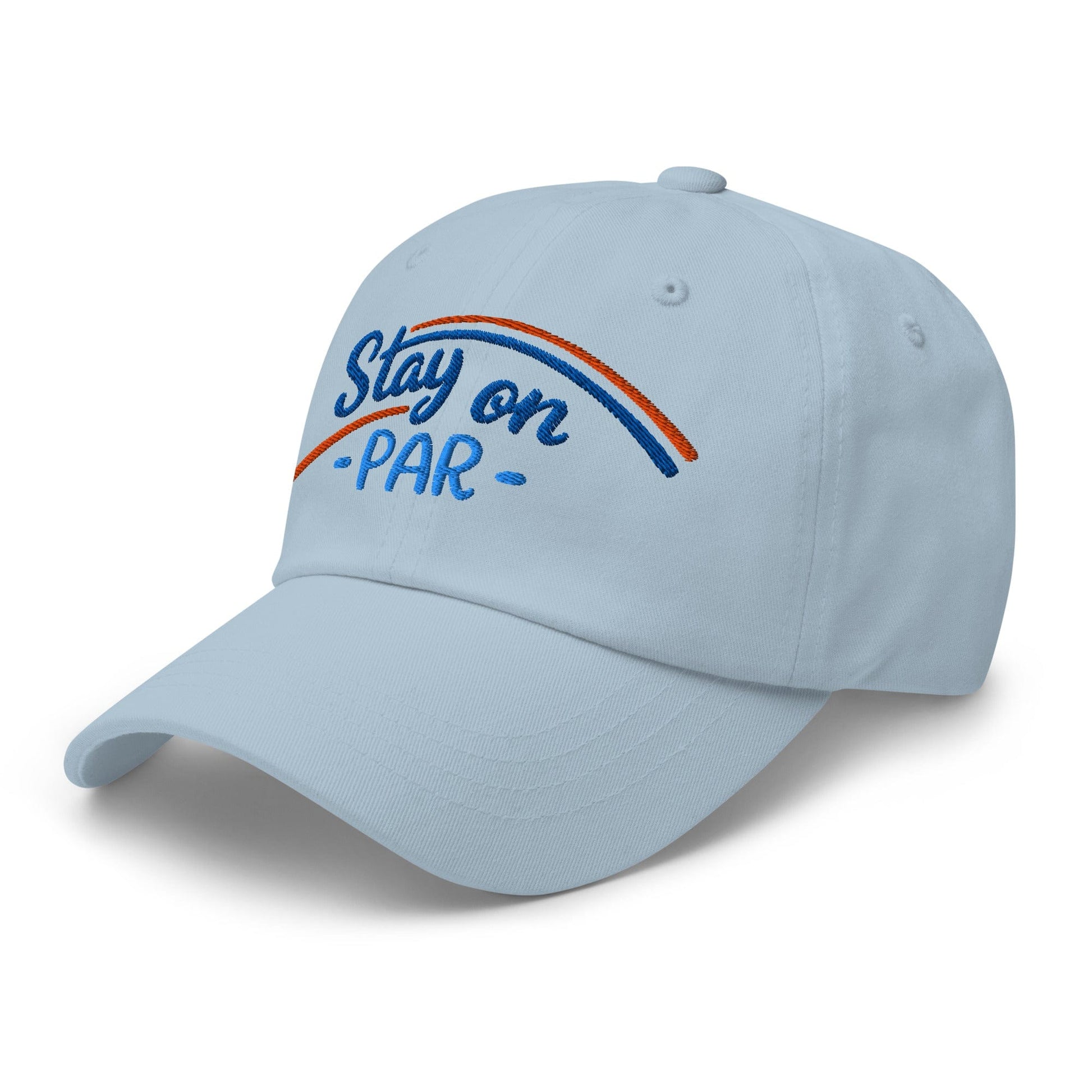 Stay on Par Embroidered Golf Cap - Funny Golf Tee by Swing Epic