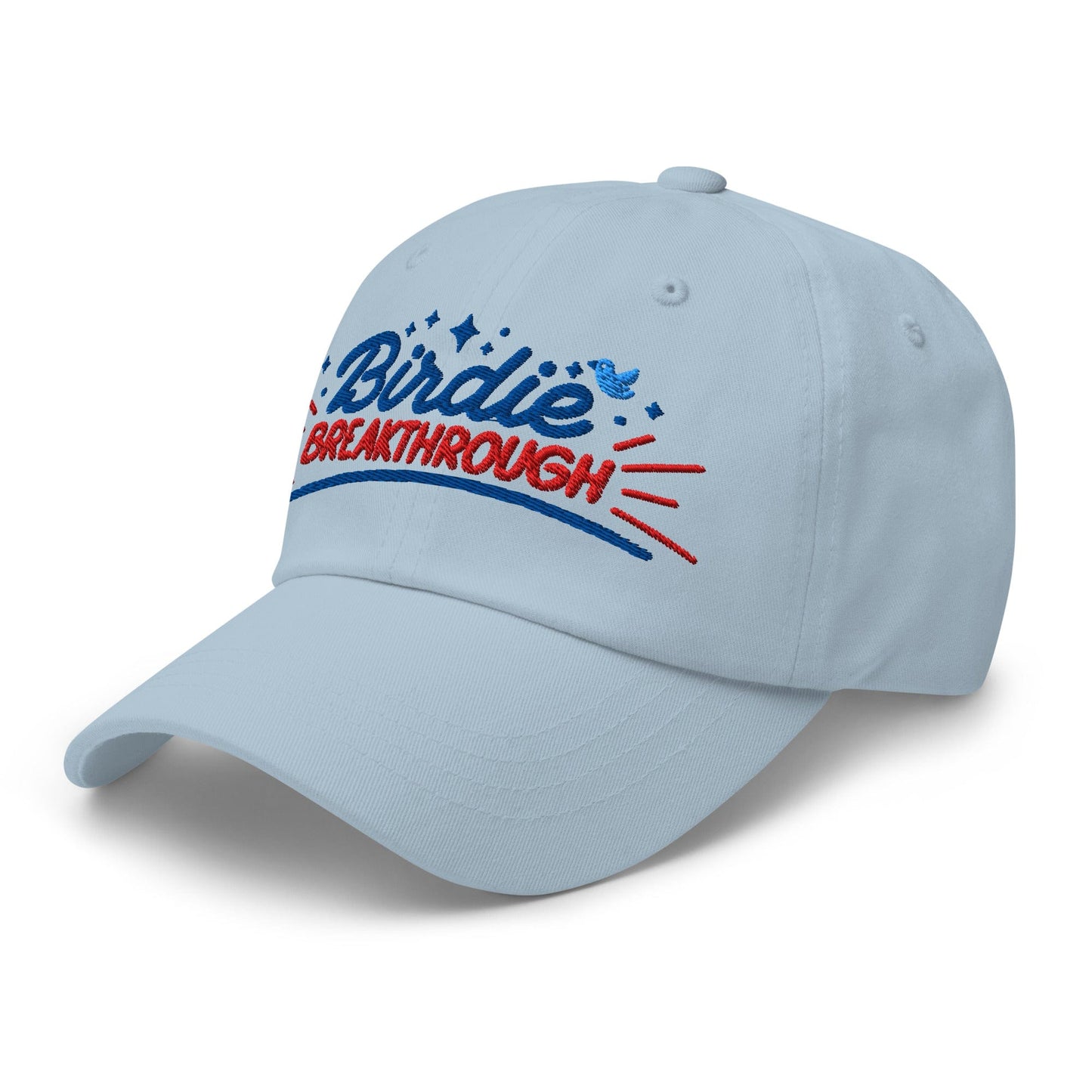 Birdie Breakthrough Embroidered Golf Cap - Funny Golf Tee by Swing Epic