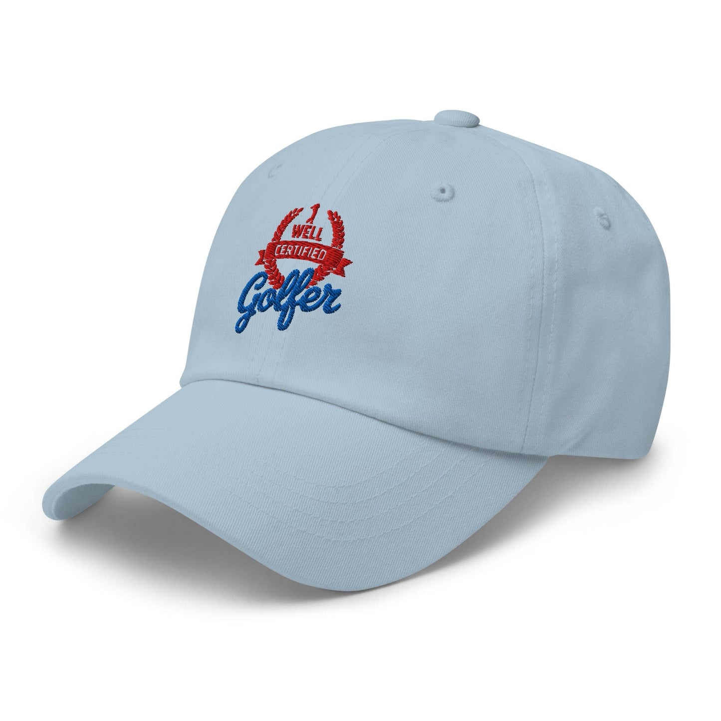 Well Certified Golfer Embroidered Golf Cap - Funny Golf Tee by Swing Epic