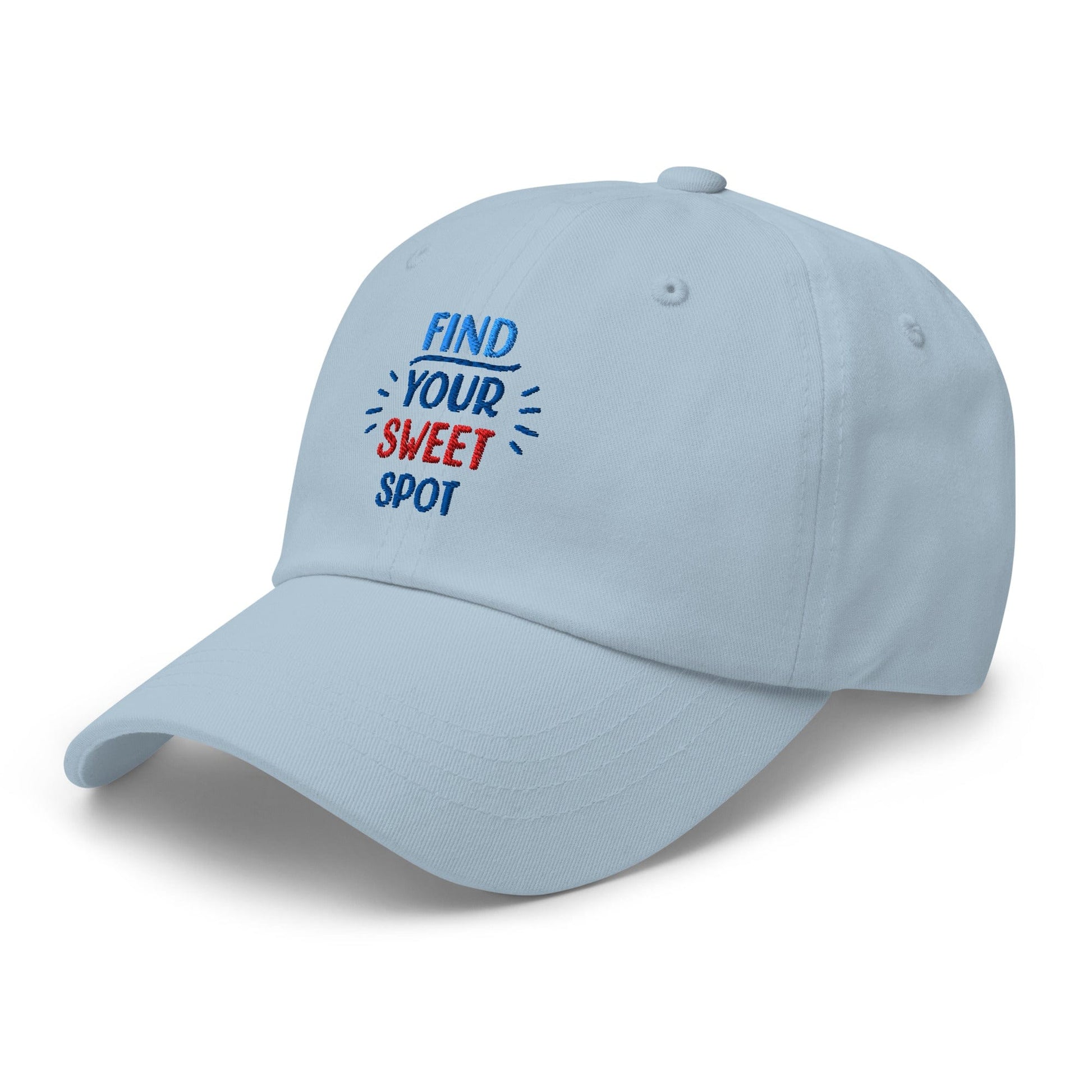 Find Your Sweet Spot Embroidered Golf Cap - Funny Golf Tee by Swing Epic