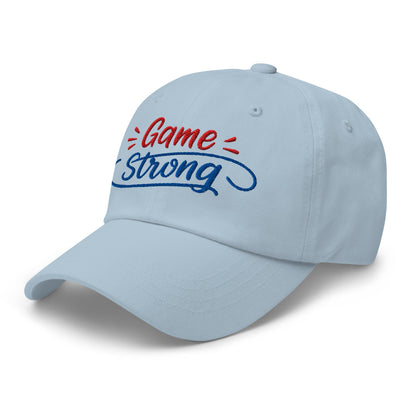 Game Strong Embroidered Golf Cap - Funny Golf Tee by Swing Epic