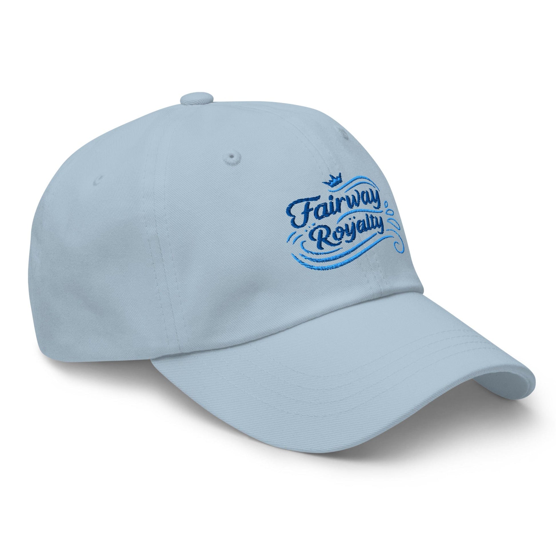 Fairway Royalty Swirls Leaf Detailed Embroidered Golf Cap - Funny Golf Tee by Swing Epic