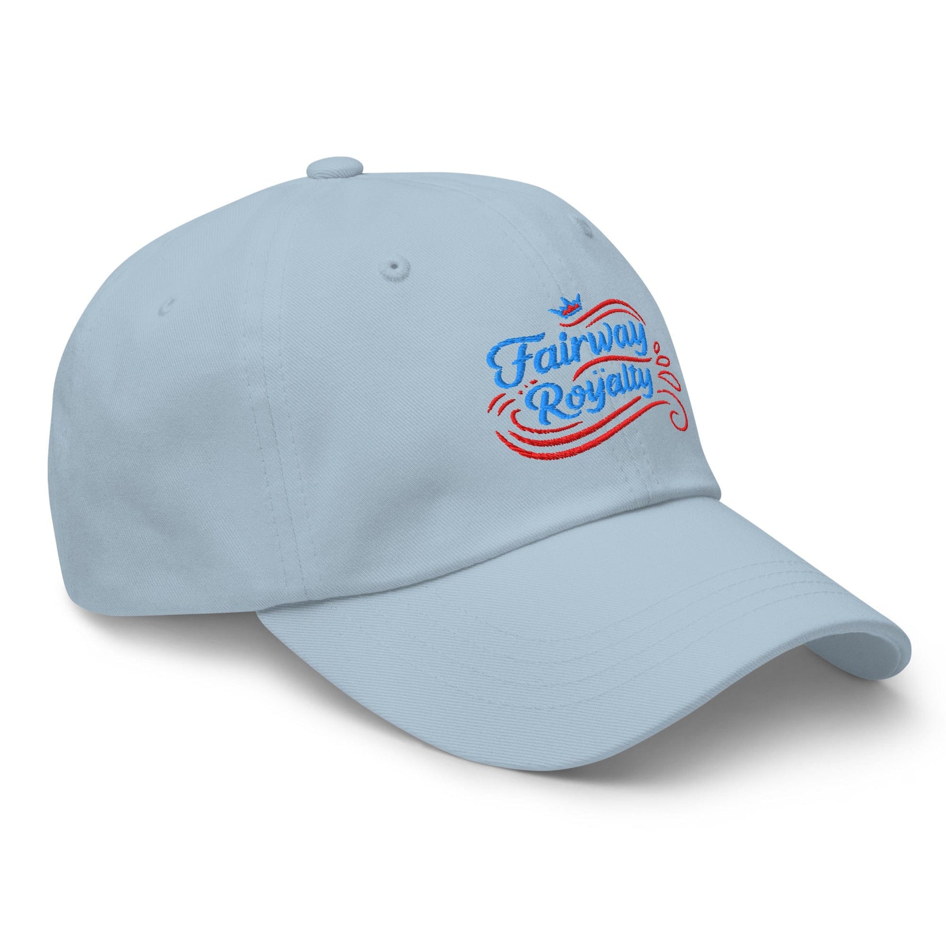 Fairway Royalty Swirls Leaf Detailed Embroidered Golf Cap - Funny Golf Tee by Swing Epic