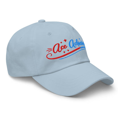 Ace Achiever Sparkle Magic Swirl Embroidered Golf Cap - Funny Golf Tee by Swing Epic