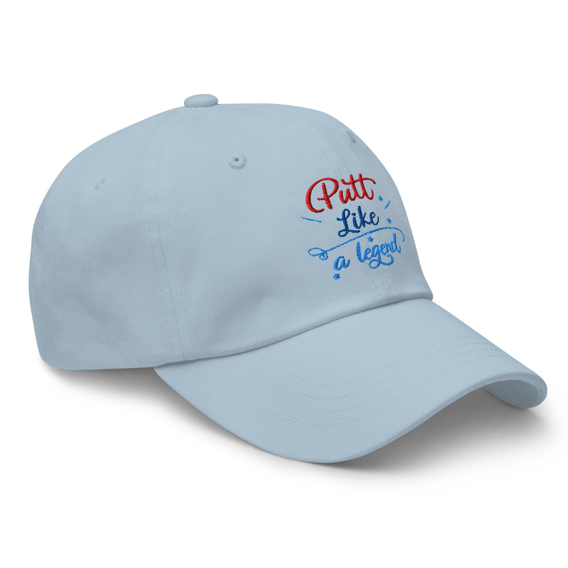 Putt Like A Legend Fun Embroidered Golf Cap - Funny Golf Tee by Swing Epic