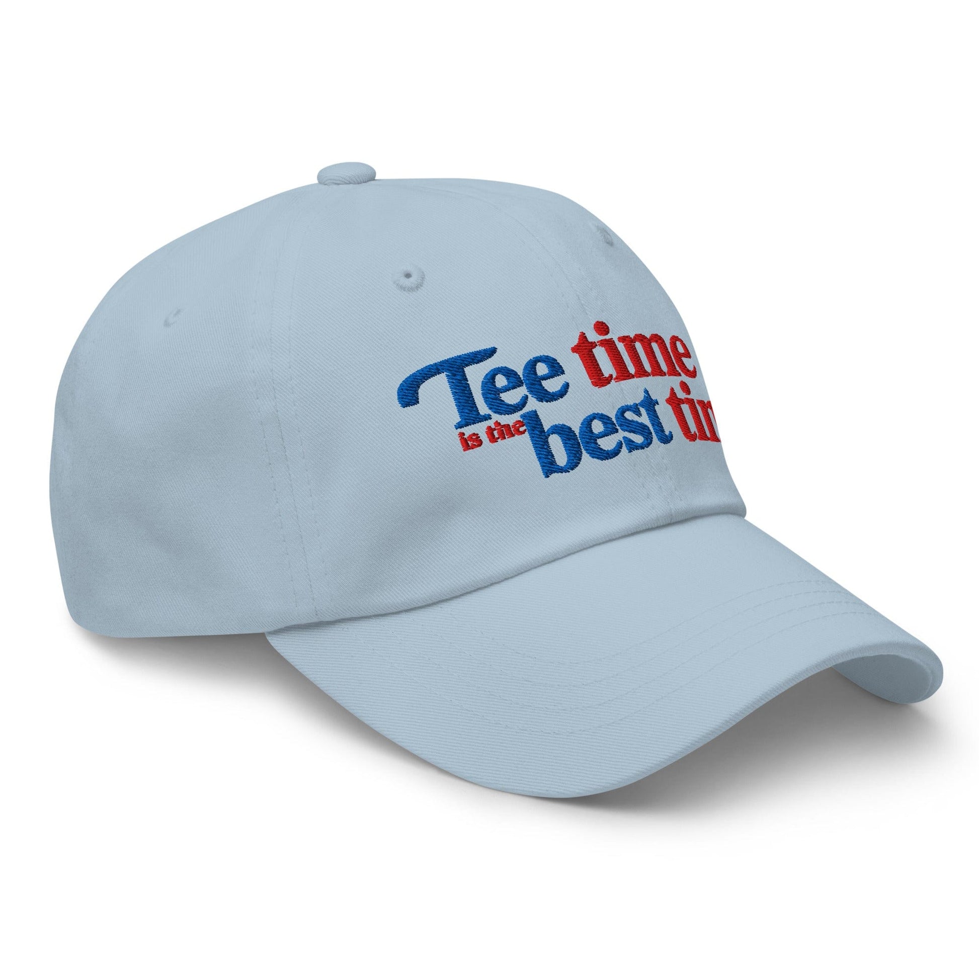 Tee Time is the Best Time Embroidered Golf Cap - Funny Golf Tee by Swing Epic