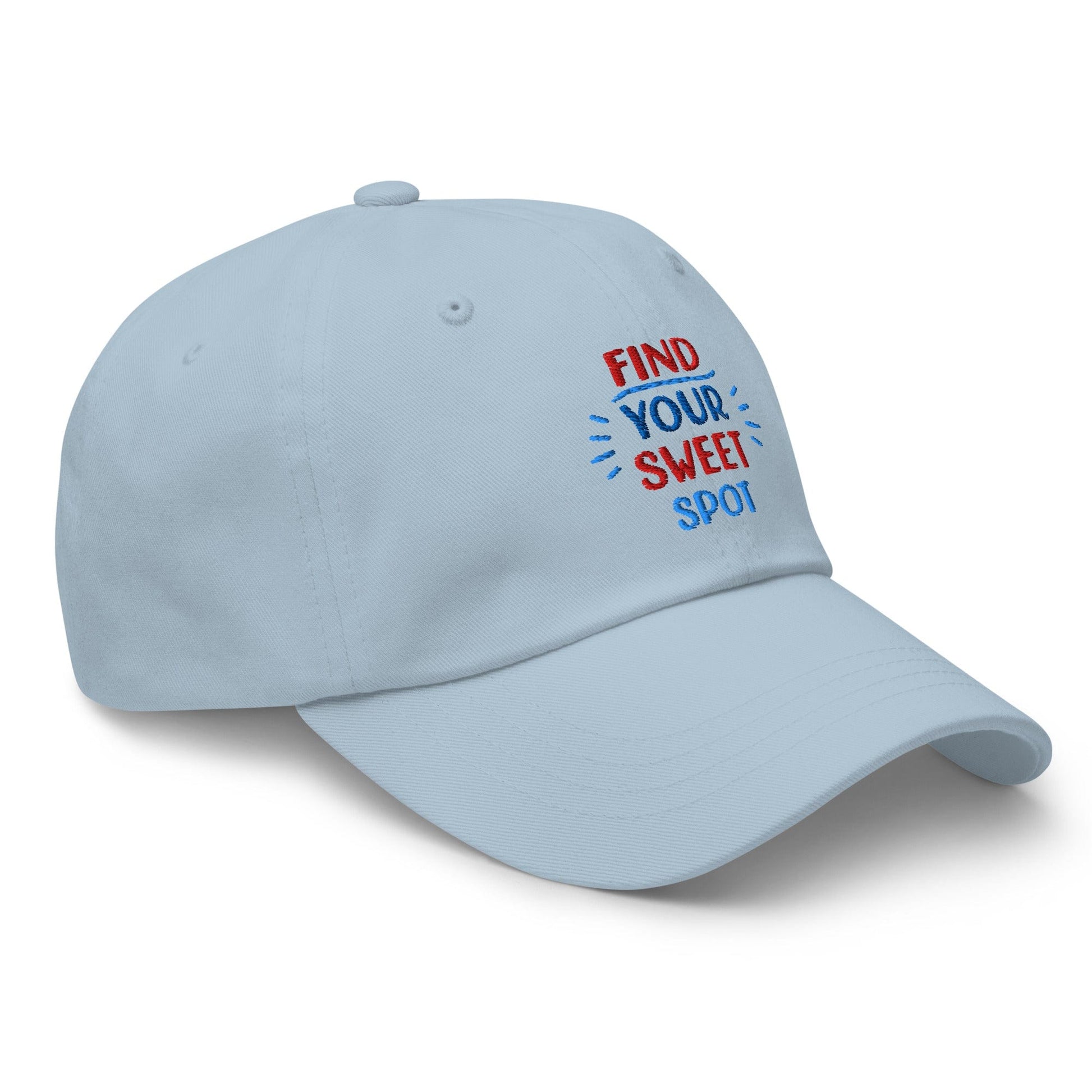Find Your Sweet Spot Embroidered Golf Cap - Funny Golf Tee by Swing Epic