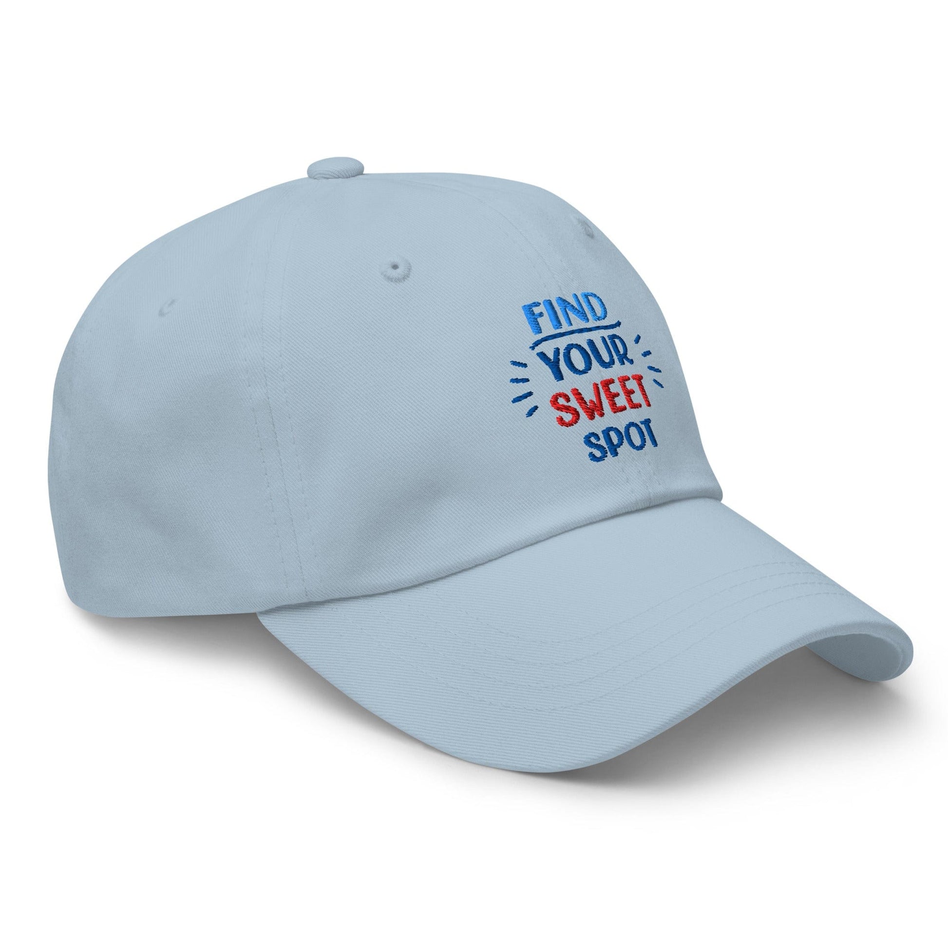 Find Your Sweet Spot Embroidered Golf Cap - Funny Golf Tee by Swing Epic