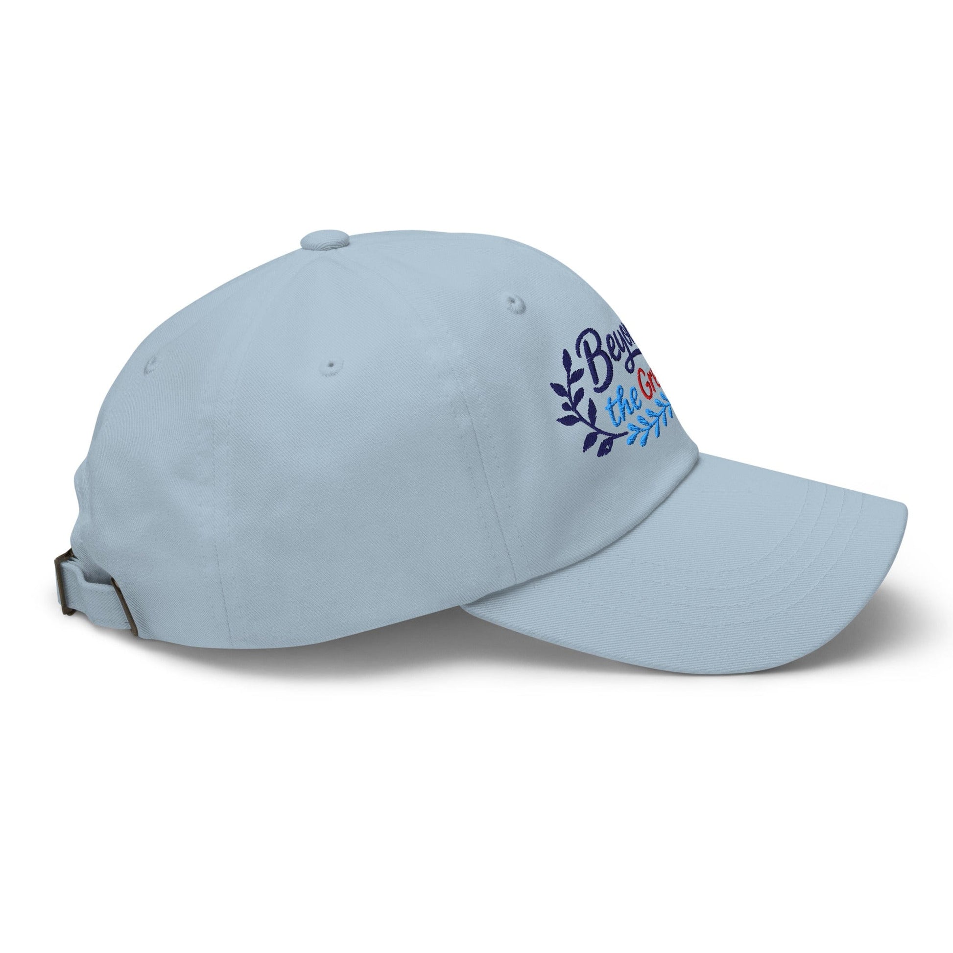 Beyond the Greens Embroidered Golf Cap - Funny Golf Tee by Swing Epic
