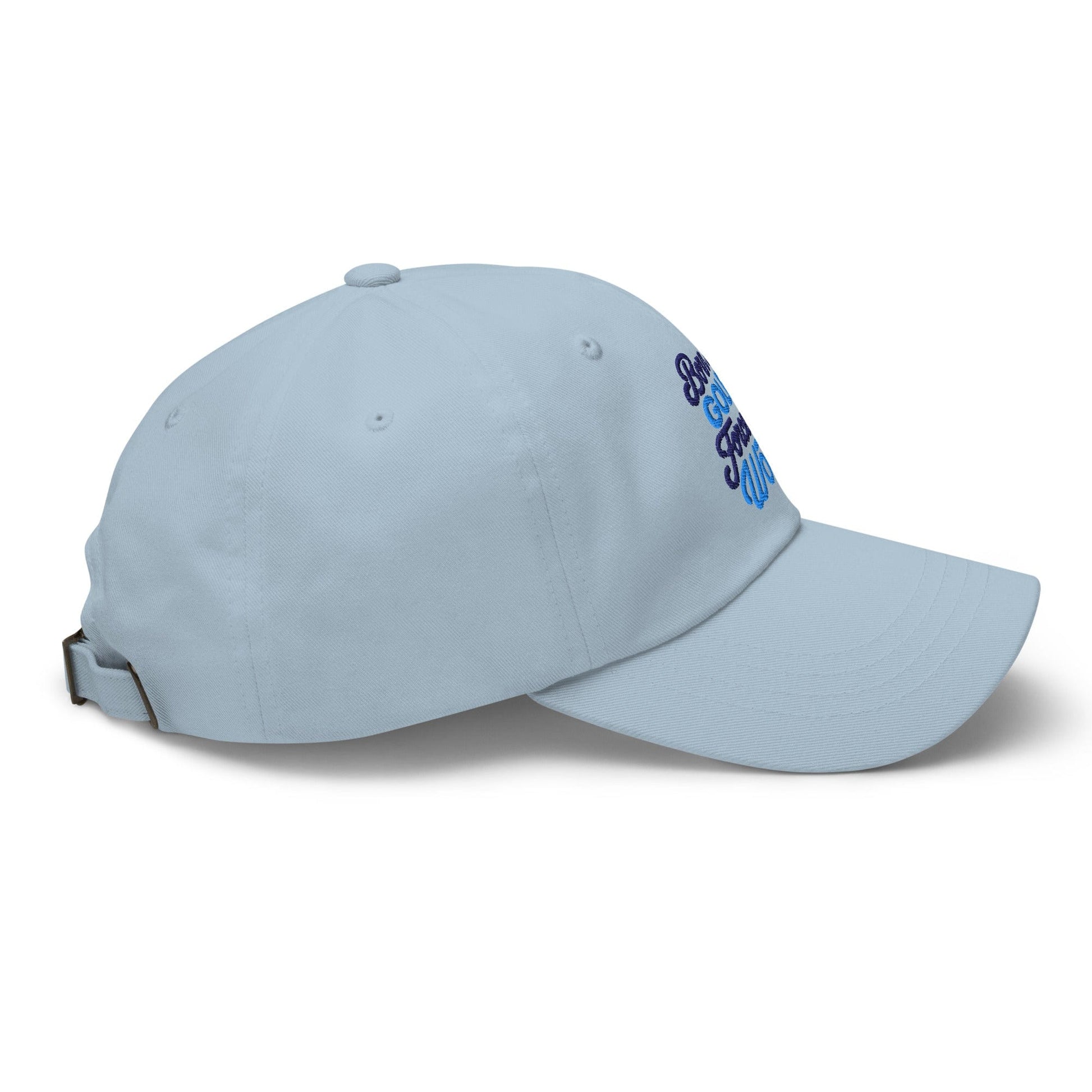 Born to Golf Forced to Work Quirky Embroidered Golf Cap - Funny Golf Tee by Swing Epic