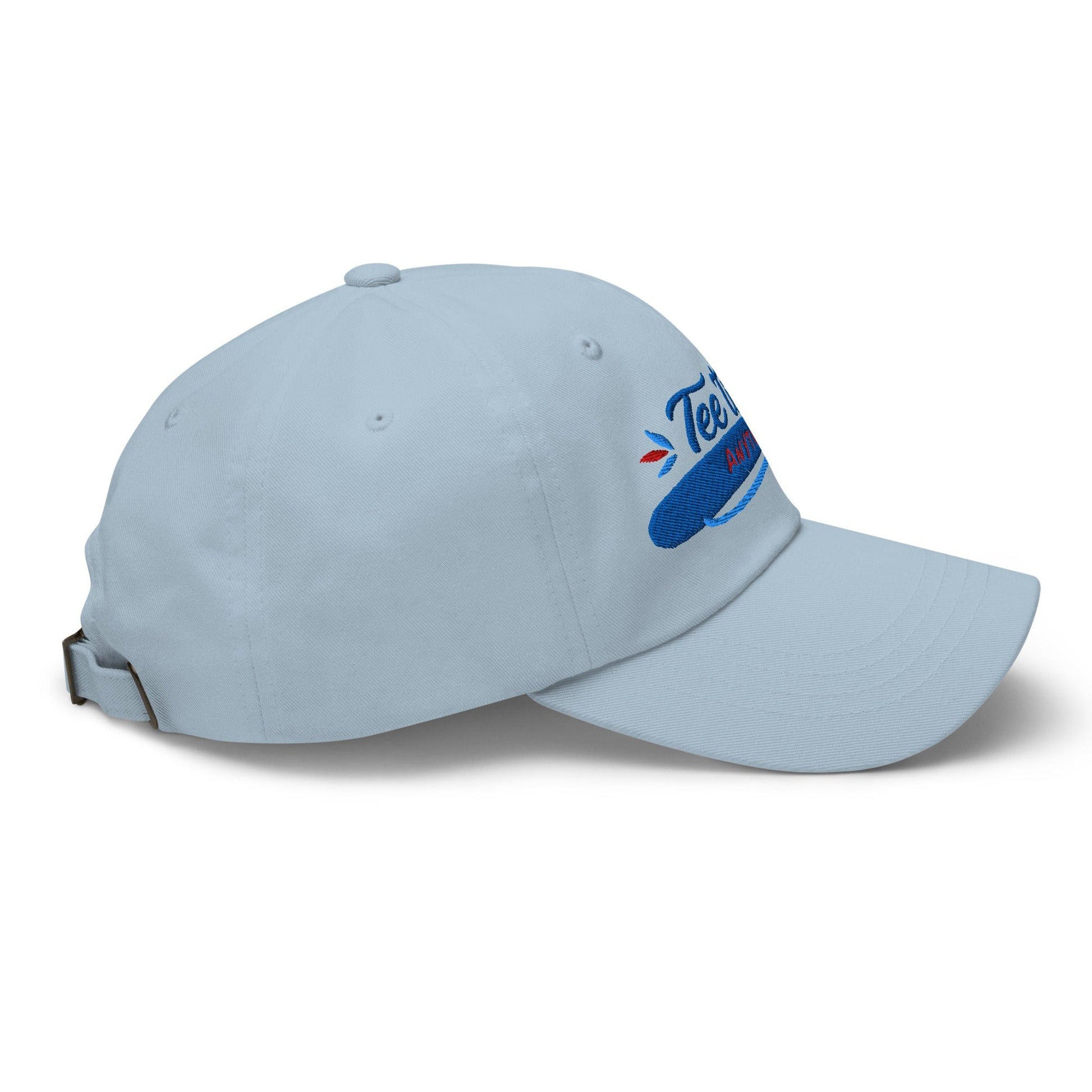 Tee Time Anytime Fun Embroidered Golf Cap - Funny Golf Tee by Swing Epic