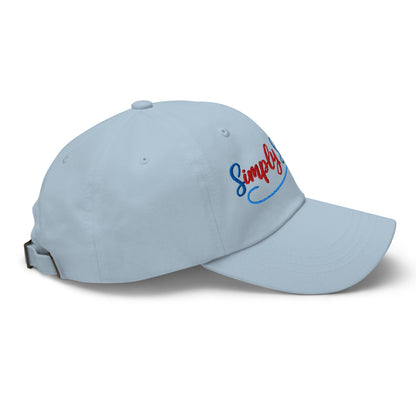 Simply Swinging Quirky Fun Embroidered Golf Cap - Funny Golf Tee by Swing Epic