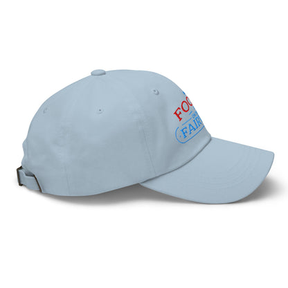 Focus on the Fairway Flag Embroidered Golf Cap - Funny Golf Tee by Swing Epic