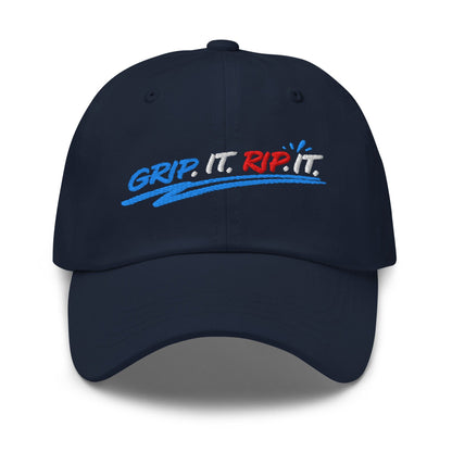 Grip It Rip It Embroidered Golf Cap - Funny Golf Tee by Swing Epic