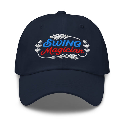 Swing Magician Fun Embroidered Golf Cap - Funny Golf Tee by Swing Epic
