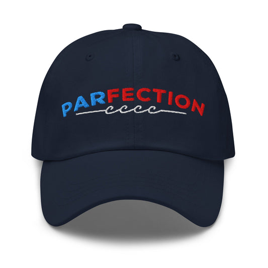 Parfection Fun Embroidered Golf Cap - Funny Golf Tee by Swing Epic