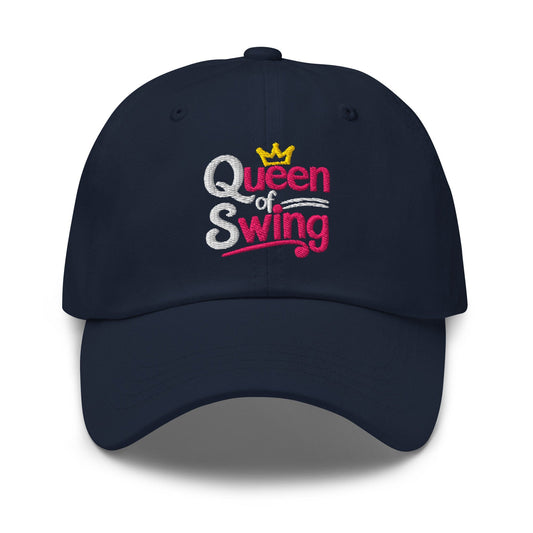 Queen of Swing Embroidered Golf Cap - Funny Golf Tee by Swing Epic