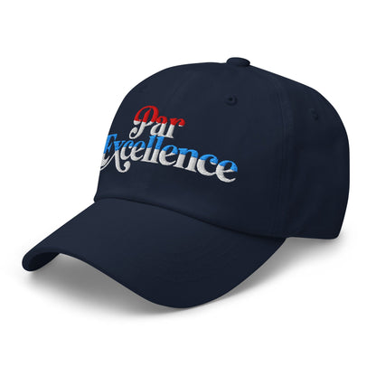 Par Excellence Embroidered Golf Cap - Funny Golf Tee by Swing Epic
