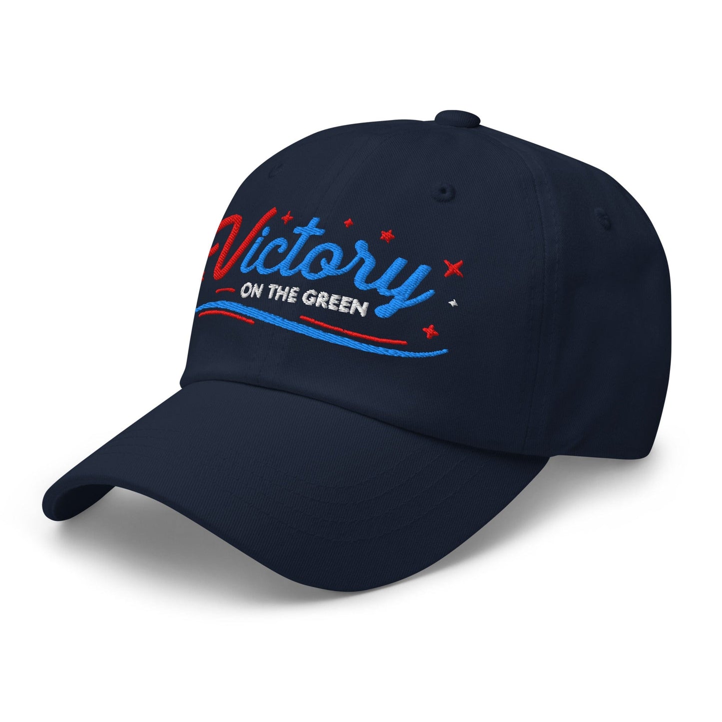 Victory On The Green Embroidered Golf Cap - Funny Golf Tee by Swing Epic