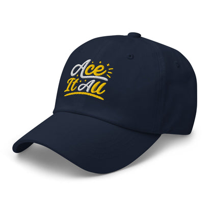 Ace It All Fun Embroidered Golf Cap - Funny Golf Tee by Swing Epic