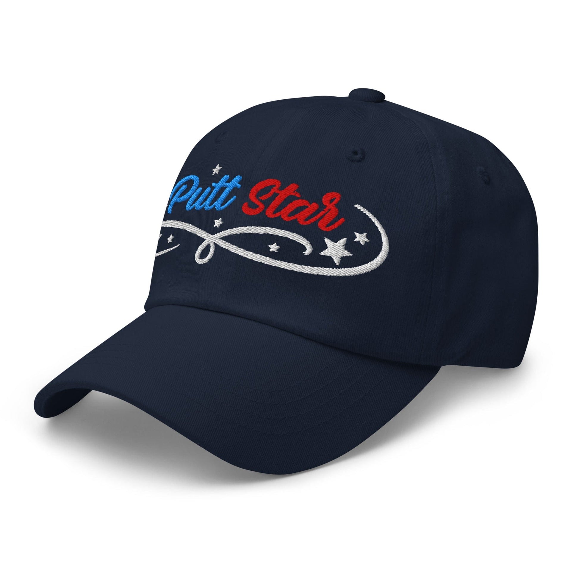 Putt Star Embroidered Golf Cap - Funny Golf Tee by Swing Epic