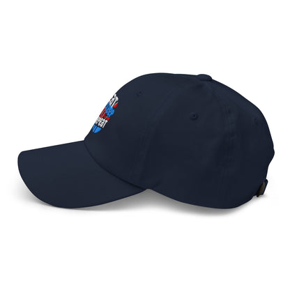 Eat Sleep Golf Repeat Fun Design Embroidered Golf Cap - Funny Golf Tee by Swing Epic