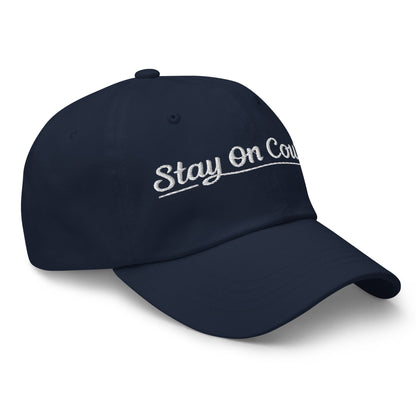 Stay On Course Embroidered Golf Cap - Funny Golf Tee by Swing Epic